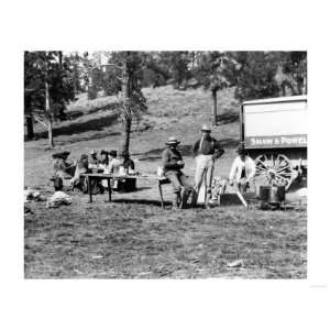 com Picnicking in Yellowstone National Park Photograph   Yellowstone 