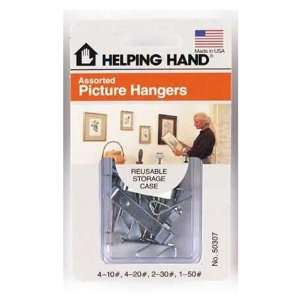  HELPING HANDS Assorted Picture Hanger Hooks Sold in packs 