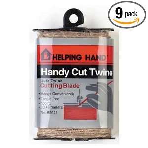  HELPING HANDS 100 Natural Jute Handy Cut Twine Sold in 