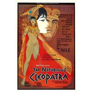 The Notorious Cleopatra Movie Poster (11 x 17 Inches   28cm x 44cm 