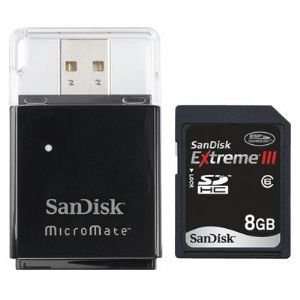  8GB Extreme HD Video SD Card Electronics