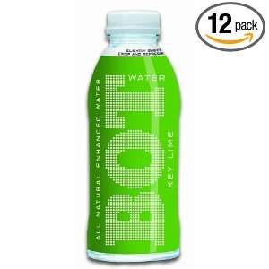 Bot Enhanced Water, Lime, 16.9 Ounce (Pack of 12)  Grocery 