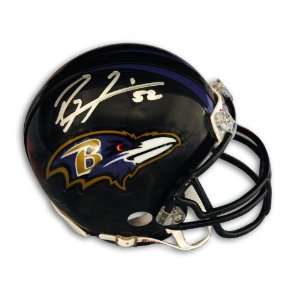  Ray Lewis Signed Mini Helmet   JSA   Autographed NFL Mini 