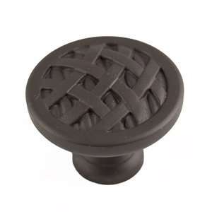    RK International CK 751 RB CrossHatched Knob 