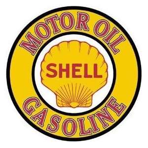  Shell Gass & Oil Tin Sign Automotive