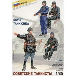 Wwii Soviet Tank Crew (4) 1 35 Zvezda Toys & Games