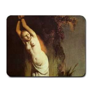  Andromeda Chained To A Rock By Rembrandt Mouse Pad Office 