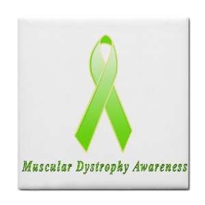  Muscular Dystrophy Awareness Ribbon Tile Trivet 