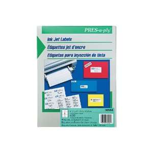 Avery Pres A Ply Inkjet Address Labels, 3.33 x 4 Inches, White, Box of 