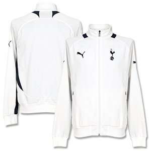  11 12 Tottenham Woven Walkout Jacket   White Sports 