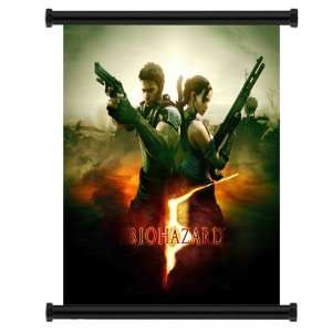  Resident Evil 5 Game Fabric Wall Scroll Poster (31 x 32 