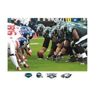  NFL Philadelphia Eagles Eagles Giants Line of Scrimmage 