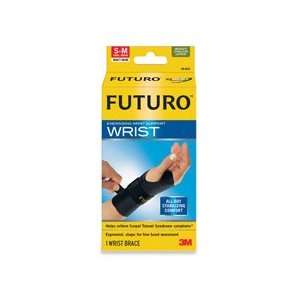 Energizing Wrist Support, S/M, Left Hand, Black   Sold as 1 EA   Use 