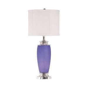  Hunter Lighting 30380 BLU Blue Charisma Table Lamps