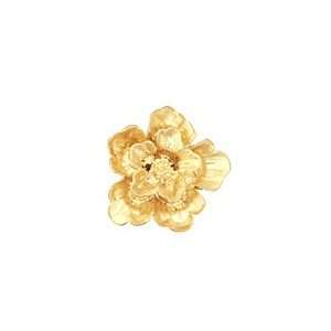  Ezel Findings Gold (plated) Flower Link 19x21mm Findings 