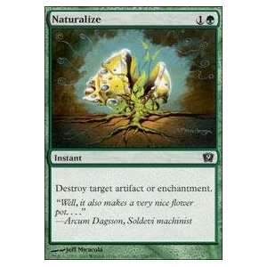    Magic the Gathering   Naturalize   Ninth Edition Toys & Games