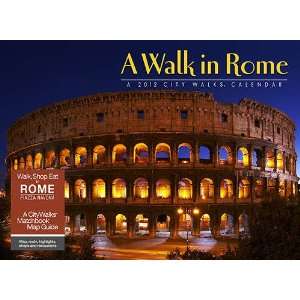   in Rome Wall Calendar 2012 with CityWalks Map Guide