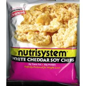 NutriSystem Advanced White Cheddar Soy Chips  Grocery 