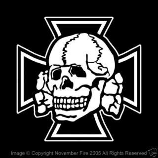 Iron Cross Shirt Totenkopf Deaths Head Skull War Death  