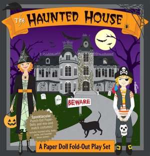   Haunted House A Book and Paper Doll Fold out Play 