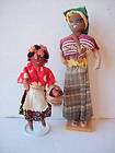 Cool Vintage Nassau Bahama Cloth Fiji Souvenir Dolls  