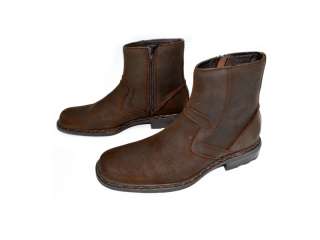 RJ COLT Fireside Brown Mens Casual Leather Boots Size 10.5  