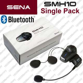 Sena SMH10 Bluetooth Intercom Motorcycle Helmet Clamp Kit  Wired Boom 