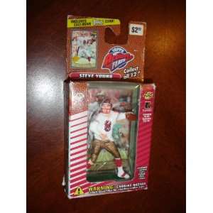  Topps Action Flats   Steve Young Toys & Games