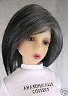 Silver 6/7 fur wig Unoa Bambicrony Narae MSD Dollfie