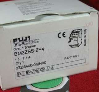 BM3ZSS 2P4 Fuji 1.6a 2.4a Adjustable Circuit Breaker  