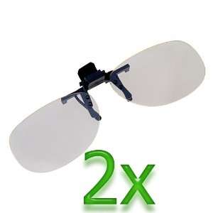  GTMax 2x 3D Polarized Glasses for watching 3D Movies   The 