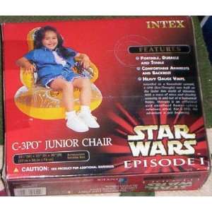  C 3PO JUNIOR CHAIR CHILDS INFLATABLE 