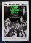 NIGHT OF THE LIVING DEAD * 1SH ZOMBIE MOVIE POSTER 1968