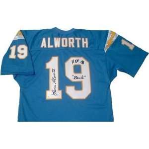  Lance Alworth autographed San Diego Chargers Jersey 