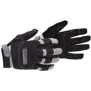  Diamondback Hucker Gloves, 1 Pair MD Black/Gray Sports 