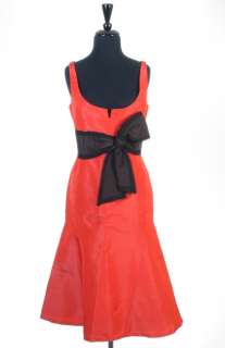 Authentic CAROLINA HERRERA Sleeveless Red Dress, Size 14  