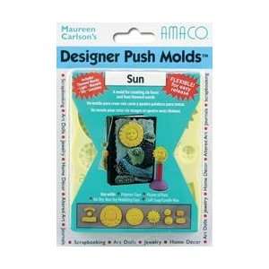   AMACO Designer Push Molds Sun 123A 42R; 3 Items/Order
