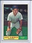 1961 Topps Baseball, #493 Don Zimmer, Cubs