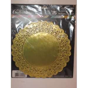  Laqce Doilies 8 Gold