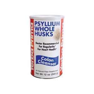  Yerba Prima Psyllium Whole Husks Colon Cleanser 12 oz 