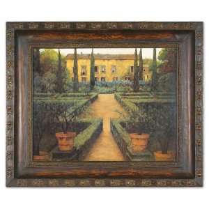 Uttermost 46 Inch Garden Manor Oil Reproduction Painting Hanging Wall 