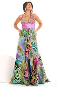 Party Time 6534 Plus Prom Cruise Gown Dress 14W  