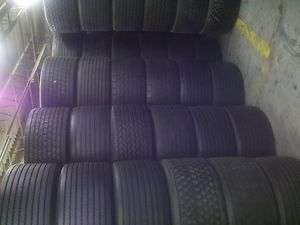 385/65r22.5 Used High Tread Truck Tires  