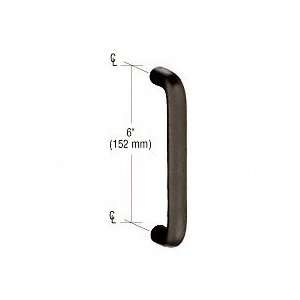 CRL 3/4 Oil Rubbed Bronze Diameter Solid Pull Handle   6 (152 mm) by 