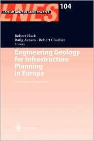 Engineering Geology for Infrastructure Planning in Europe A European 