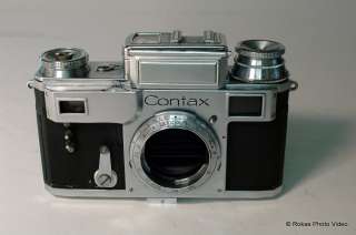 Zeiss Ikon camera body rangefinder Contax III w/ meter  