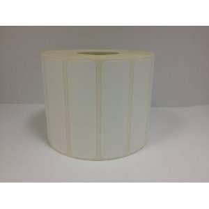  2 Rolls 4x5/8 Removable Direct Thermal Labels Zebra 2844 