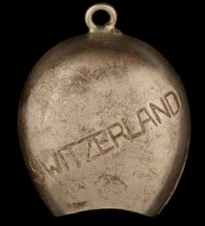 BELL Switzerland Clapper LARGE vintage charm pendant  