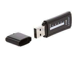    Lexar JumpDrive Secure II Plus 4GB USB 2.0 Flash Drive 