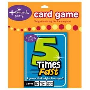  5 Times Fast Card Game